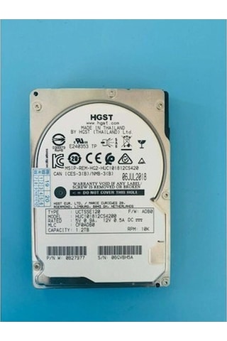 Hitachi Huc101818cs4200 Hgst Ultra Star 1.8tb 12g 10k 4kn Sas Hard Disk