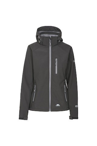 Trespass Bela Iı Kadın Outdoor Softshell Ceket Siyah