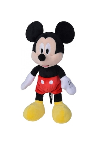 Mickey Mouse Lisanslı Oyuncak Peluş 25 Cm Siyah