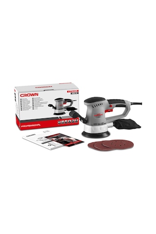 Crown CT13395 450 W 150 MM Eksantrik Zımpara Makinesi