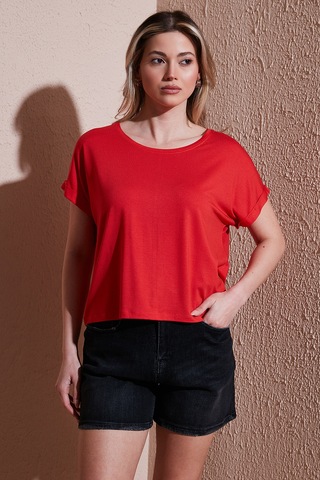 Fashion Friends Bayan Bluz 25y0519k1 Coral Coral