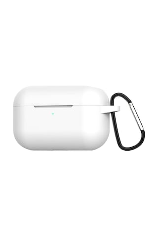E2m Apple Uyumlu AirPods Pro 3 Sense Silikon Beyaz Beyaz