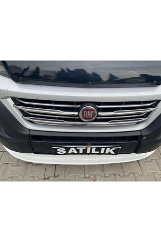 Ducato Ön Panjur Krom 2015 - 2021 Paslanmaz Çelik 8 Parça