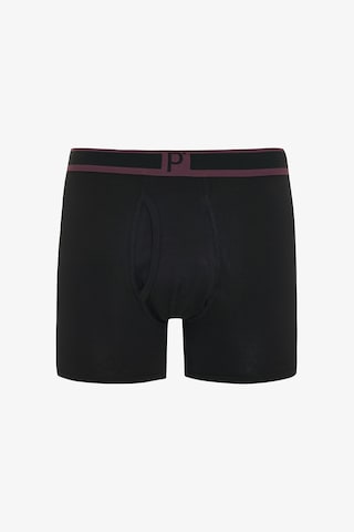 Penti 3lü Siyah Çok Renkli Boxer Siyah