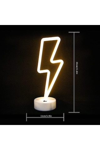 Şimşek Neon Led Lamba