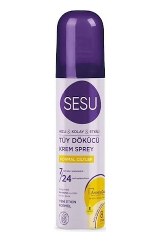 Sesu Tüy Dökücü Krem Sprey Normal Ciltler 150 Ml