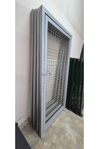Bahçe Kapısı Tel Kapı 5x5 Göz Aralıklı -200cm Yüksekliği X 100 Cm Eni-
