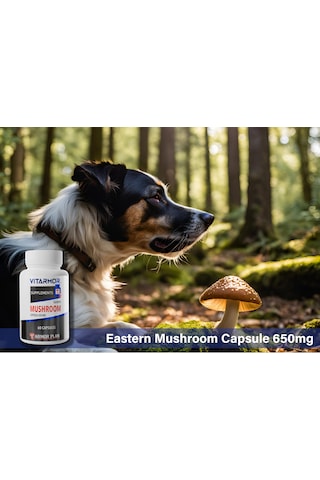 Vıtarmor Supplements Mushroom Kedi & Köpek Bağışıklık Sistemi Destekleyici