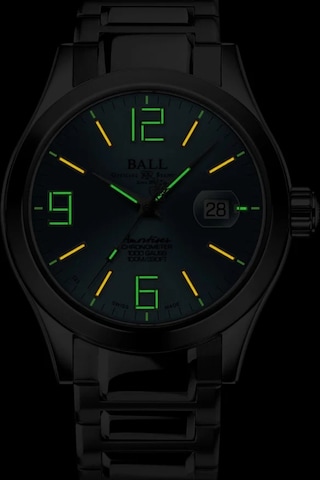 Ball Nm9050c-s1-bk Erkek Kol Saati Gümüş