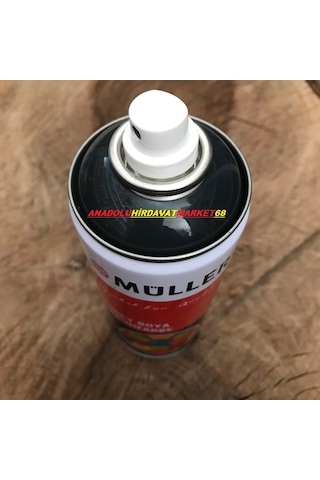 Muller Akrilik Antrasit Gri Sprey Boya Koyu Gri Tampon Boyası 400