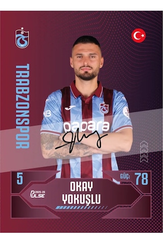 Eco Bundle - Trabzonspor - Pulse Futbolcu Kartları 2025/26 - 2 Paket