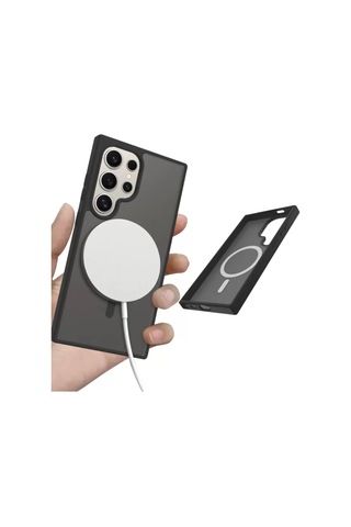Joko Samsung Galaxy Uyumlu S25 Ultra Jota Magsafe Kapak - Siyah Çok Renkli