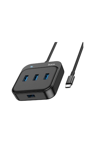 Hoco HB31 4in1 Type-C to 4x USB3.0 HUB Çevirici Dönüştürücü Adap