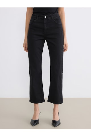 Lcwaıkıkı Classic Siyah Flare Kadın Jean Pantolon
