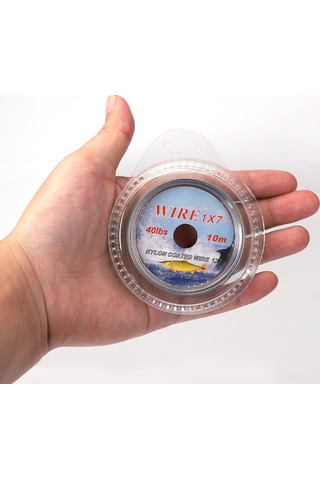 Ftk 10m 7 Telli Örgülü Tel Olta, 10lb-60lb 60lbs