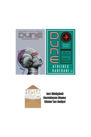 Dune: Makinelerin Seferi + Dune: Atreides Hanedanı Hanedanlık Üçlemesi Birinci Kitap