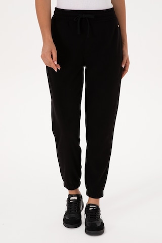 U.S. Polo Assn. Kadın Siyah Polar Jogger Eşofman Altı 50318758-VR046