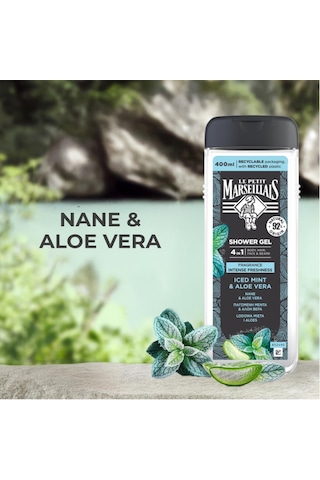 Le Petit Marseillais Men Nane Ve Aloe Vera Duş Jeli 400 Ml