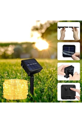 Askımo - Solar Güneş Enerjili Hortum Kaplamalı Gün Işığı Led Diğer