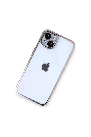 Gld-spt- Newface Apple Uyumlu iPhone 13 Kılıf Razer Lensli Silikon - Gold