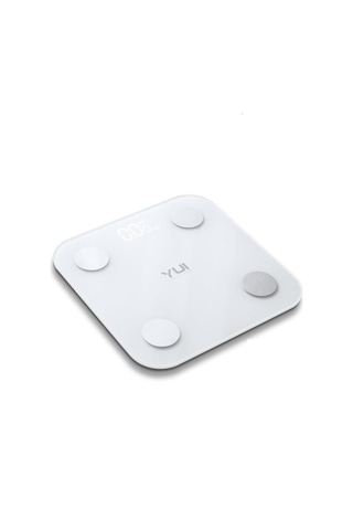 Yui KB12 Plus Şarjlı Yağ Ölçer Fonksiyonlu Akıllı Bluetooth Tartı (Teşhir)