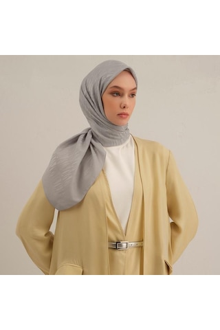 Armine E00oa0444083 23 Armine Lyocell Eşarp 3 Gri