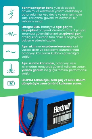 Karoval Tokyo Yw-06 Uyumlu Batarya Ultra Yüksek Kapasite Lifepo4 72v 36ah Elektrikli Motosiklet Bataryası