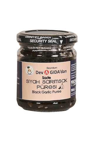 Devrekani Deva Gıda Sade Siyah Sarımsak Püresi 150 G