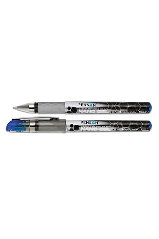 Pensan Nano Gel 0,7mm Roller Kalem 3'lü Set Siyah - Kırmızı - Mavi Siyah-kırmızı - Mavi