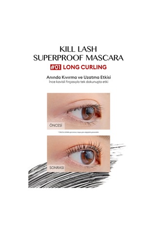 Clio Kill Lash Superproof Mascara 01 Long Curling