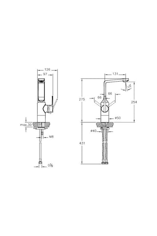 Artema Suit L A4246823 Yüksek Lavabo Bataryası Altın