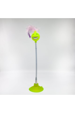 Tineke Vantuzlu Yaylı Gülen Yüz Kedi Oyuncağı