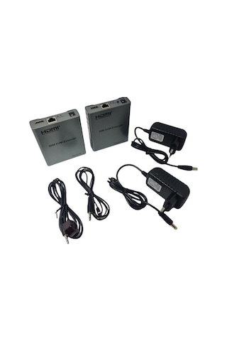 Novacom Nvc-kvm4k60m Cat6 60mt 2li Hdmı-usb-ır Extender