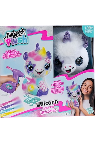 Airbrush Plush Peluş Unicorn