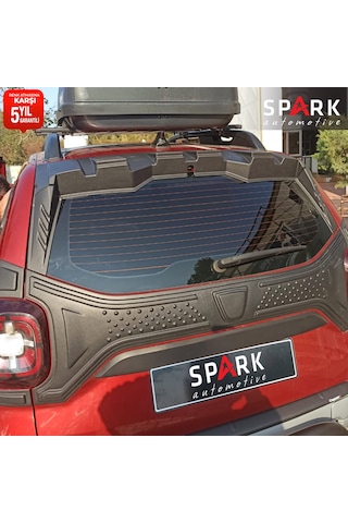 Dacia Duster 2018-2022 Yıl Aralığı Uyumlu Arka Cam Spoiler 3 Parça