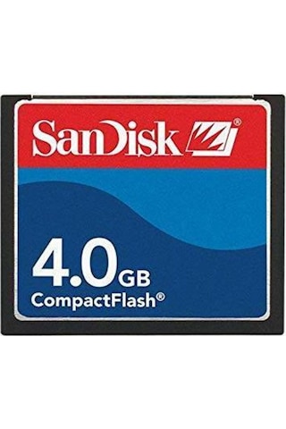 Sandisk Compact Flash 4 Gb Cf Hafıza Kartı+Kart Okuyucu
