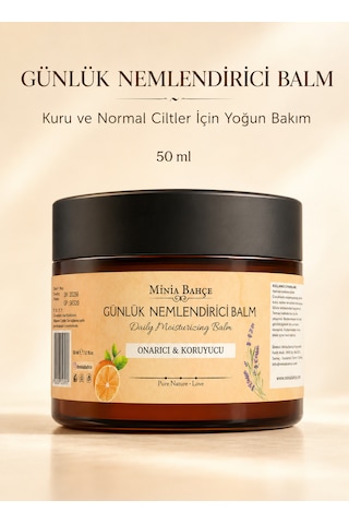 Minia Bahçe Kuru ve Normal Ciltler İçin Yoğun Günlük Nemlendirici Balm 50 ML