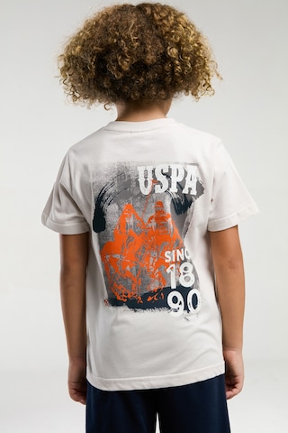 U.s. Polo Assn. 2054 %100 Pamuk Cepli Erkek Çocuk Şort Pijama Takım Taş