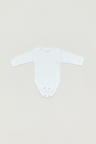 Fullamoda Bisiklet Yaka Çocuk Zıbın- Ekru 23MCCK1749177690-Ekru