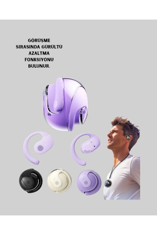 Kulak - 696 - Arkası Bluetooth Kulaklık, - Csmo-tex - Gürültü Azaltma