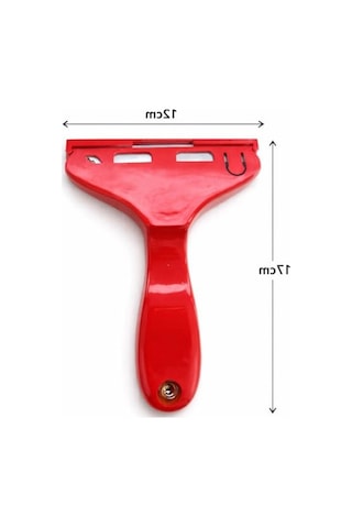 Cam Kazıma Bıçağı, Sk5 Çelik Keskin Uç, 100x18 Mm Açık Gri