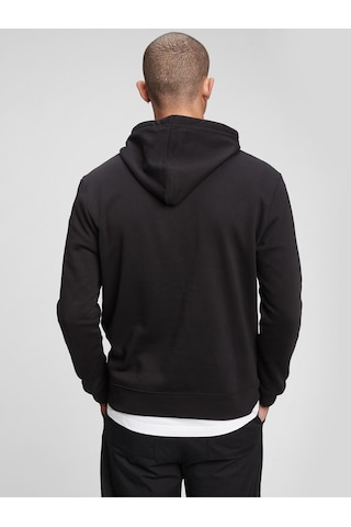 Hırsch Unisex Kapşonlu Sweatshirt SIYAH