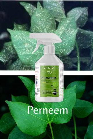 3v Perneem %100 Organik Böcek Kovucu Beyaz Sinek, Trips, Unlu & Yeşil Bit Neem Yağı Tüm Haşereler 1