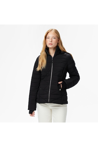 Nautica Kadın Siyah Regular Fit Mont Desenli 117003891 Siyah