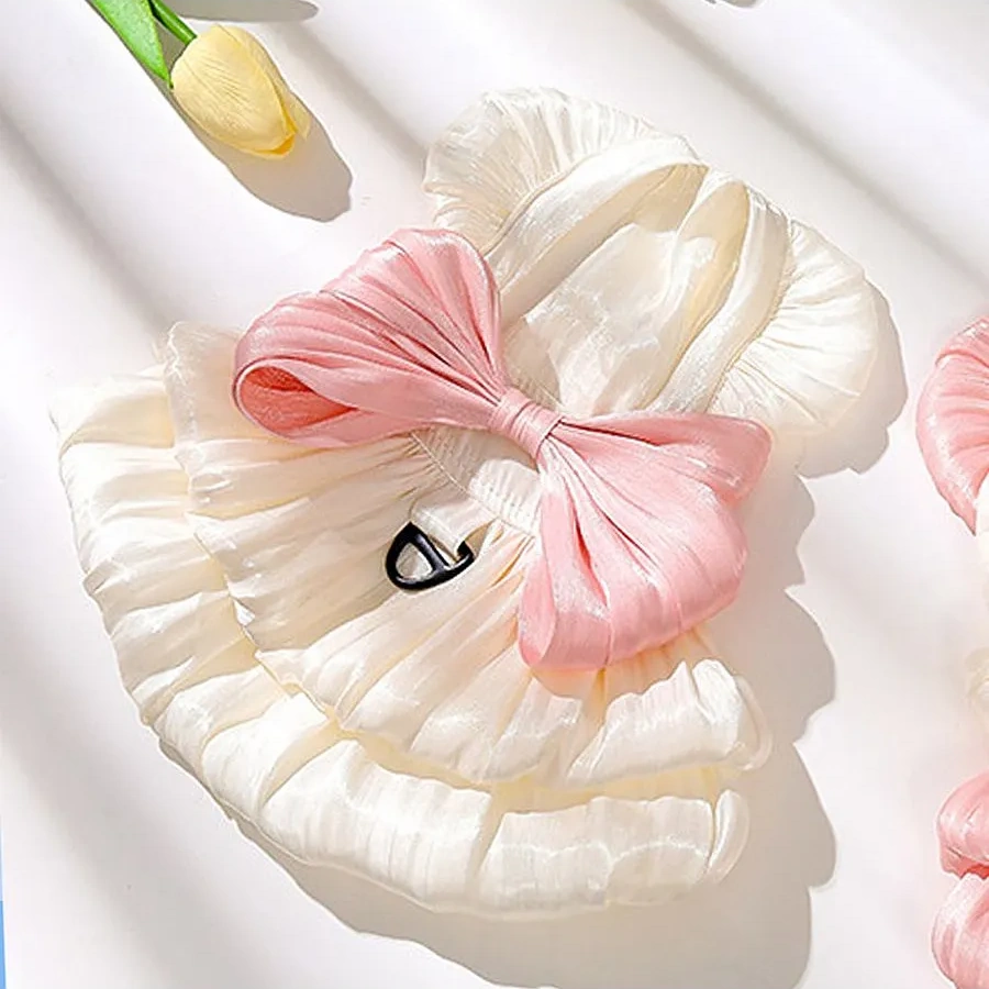 Best Golden Monkey Köpekler İçin "kremalı Marshmallow" Askılı Elbise 399375233