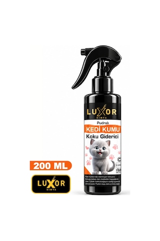 Luxor Kimya Pudralı Kedi Kumu Koku Giderici 200 ML