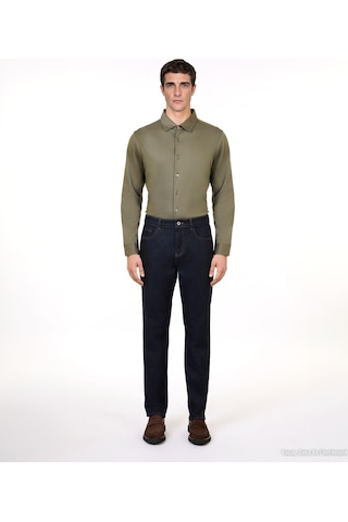 Yargıcı Denim Tapered Normal Bel Pantolon 26kepn3024x 516 Lacivert