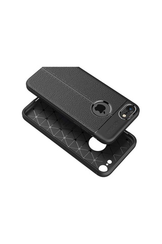 Apple Uyumlu iPhone 7 Kilif Deri Tarzi Niss Silikon Case 389467122
