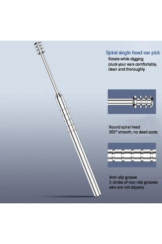 Gümüş Fonken 6 Adet Kulak Temizleyici