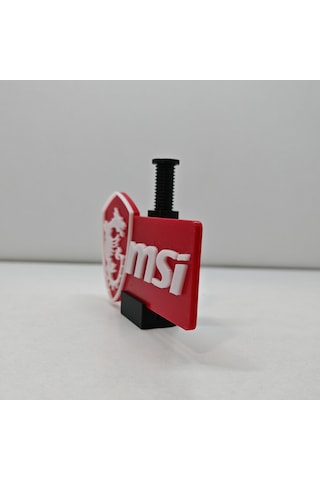 Ayarlanabilir Ekran Kartı Tutucu Msi Logolu